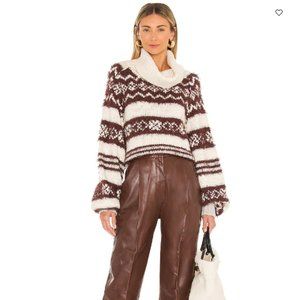 Free People Check Me Out Pullover Sweater NWT